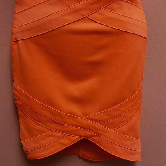 NWT 💟 H&M Florescent Pink Bodyfitting Dress - Picture 4 of 12